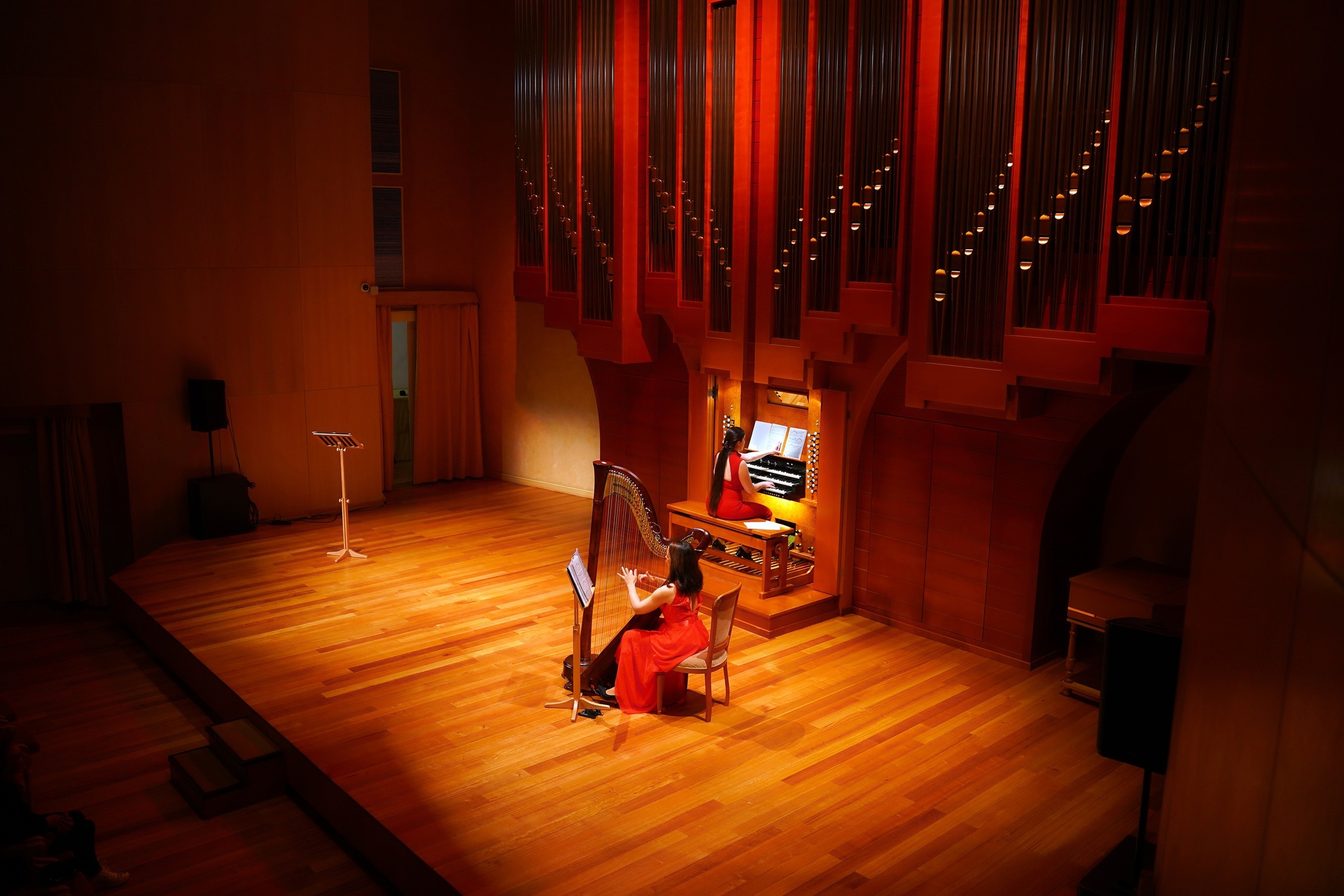 Органный зал «Югра-Классик» наполнился волшебным звучанием арфы и органа!