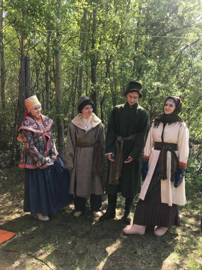 Национальные костюмы от Центра ремесел стали победителями фестиваля «Мангазейский ход»