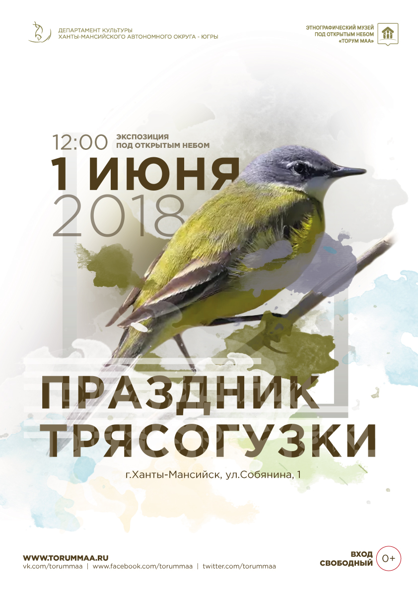 Музей «Торум Маа» проведёт «Праздник Трясогузки» 