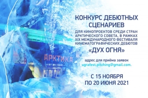 Конкурс дебютных сценариев среди стран Арктического совета «Духа огня» продлён 