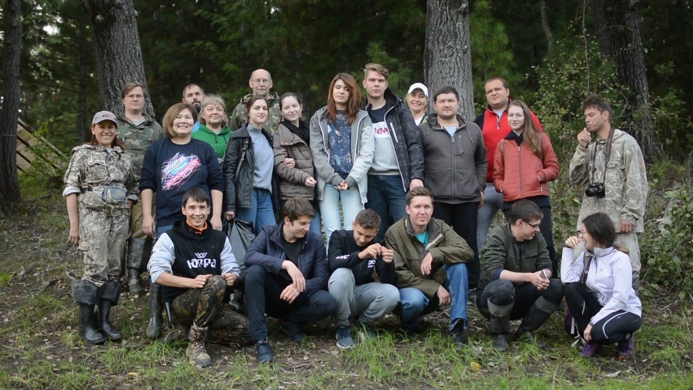 Волонтеры побывали в экспедиции, организованной Музеем Природы и Человека