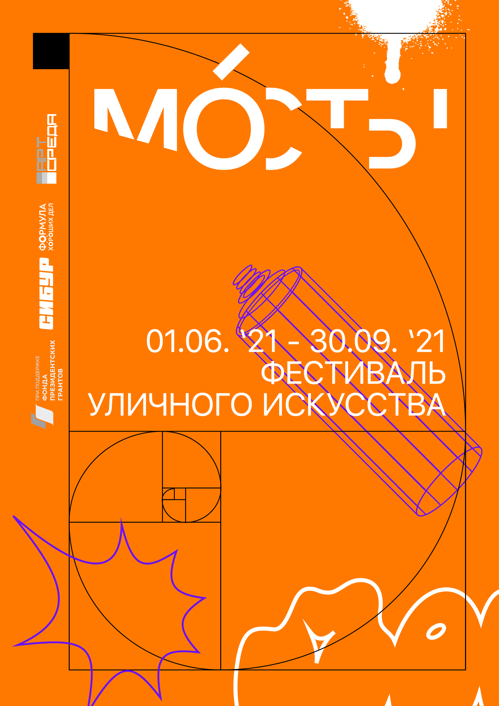 Первый Окружной Фестиваль уличного искусства «Мосты»