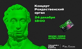 Концертная программа «Рождественский орган»