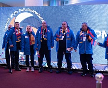 Открытие всероссийских паралимпийских соревнований. «Мы вместе. Спорт»