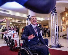 Открытие всероссийских паралимпийских соревнований. «Мы вместе. Спорт»