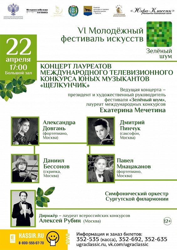 VI молодёжный фестиваль искусств «Зелёный шум» 