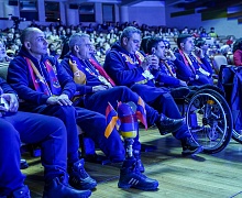 Открытие всероссийских паралимпийских соревнований. «Мы вместе. Спорт»