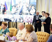 Церемония награждения медалью «За любовь и верность»