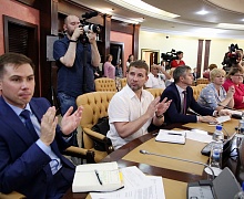 Церемония награждения медалью «За любовь и верность»